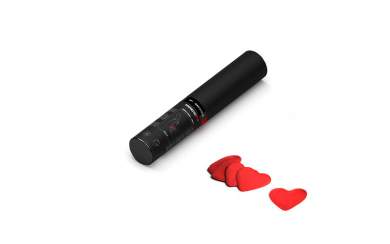 Magic FX Handheld Hearts Konfetti Kanone S 28cm Rot 