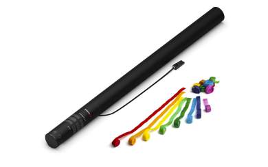 Magic FX Elektrische Luftschlangen Kanone Pro 80cm Bunt 