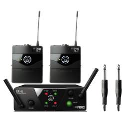AKG WMS40 Mini Dual Instrumental Set ISM 