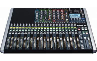 Soundcraft Si Performer 2 - Digitales Mischpult mit integrierter DMX/Lichtsteuerung 