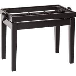 K&M 13700 Klavierbank - Unterteil, schwarz matt 