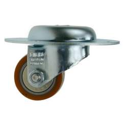 Adam Hall 37041 Lenkeinbaurolle mit Schwerlastrad 