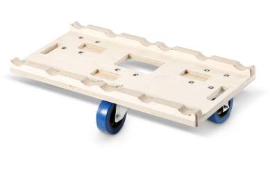 Adam Hall 381033 - Eurotruss Rollenbrett mit 3 x 100 mm Rollen 