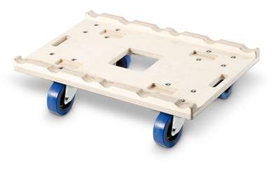Adam Hall 381044 - Eurotruss Rollenbrett mit 4 x 100 mm Rollen 