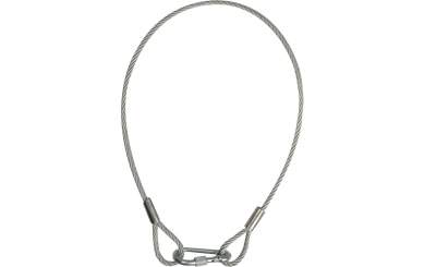 Showtec Safety Cable BGV-C1, 75 cm, 6mm 