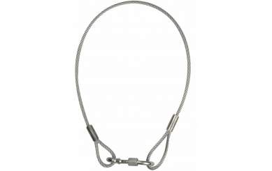 Showtec Safety Cable BGV-C1, 50 cm, 4mm 