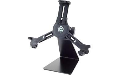 K&M 19792 Tablet-PC-Tischstativ - schwarz 