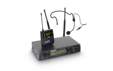 LD Systems WIN 42 BPH B 5 - Funkmikrofon System mit Belt Pack und Headset 