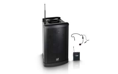 LD Systems Roadman 102 - Mobiler Lautsprecher mit Headset Frequenz 655 MHz - 679 MHz 
