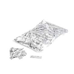 Magic FX Metallic Konfetti Rechteck 55x17mm Weiss Beutel 