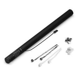 Magic FX Elektrische Luftschlangen Kanone Pro 80cm Weiß/Silber 