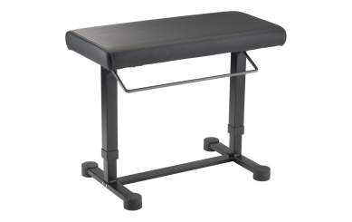 K&M 14080 Klavierbank Uplift, schwarz Kunstleder 