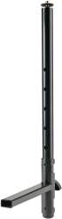 K&M 18817 Universalhalter, schwarz 