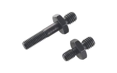 K&M 18864 Gewindebolzen-Set für Spider Pro, schwarz verzinkt 