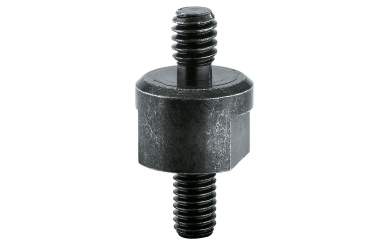 K&M 23721-300 Gewindebolzen, schwarz passiviert 