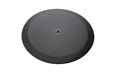 K&M 26700 Rundsockel, schwarz struktur 