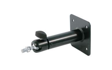 K&M 24185 Boxenwand-/Deckenhalter, schwarz 