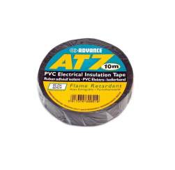 Advance Tapes AT 7 PVC Isolierband schwarz, 15mm x 10m 