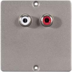 Sommer Anschluss-Modul 2 x RCA Audio rot / weiß female W50M-2340 