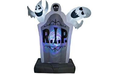Europalms Halloween Aufblasbare Figur, Grabstein, animiert, 183cm 