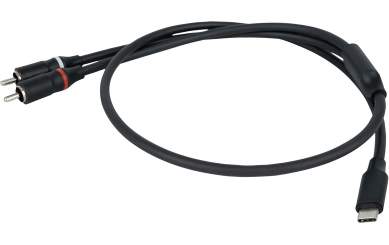 DAP FL110 - USB-C auf 2 Cinch Stecker, 0,75 m 