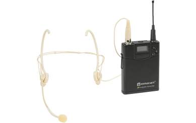 Relacart UT-222 Bodypack 522-554 MHz mit HM-600S Headset 