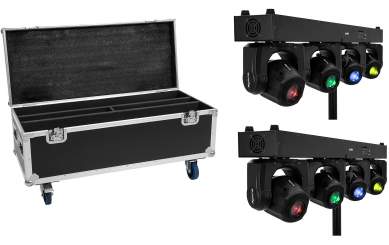 Eurolite Set 2x LED TMH Bar S120 + Case mit Rollen 