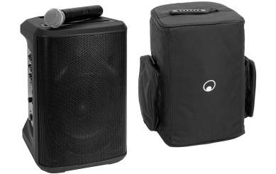 Omnitronic Set PORTY-8A Drahtlos-PA-System + Soft-Bag 