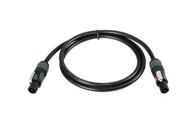 PSSO Lautsprecherkabel Speakon 4x2,5 1,5m sw 