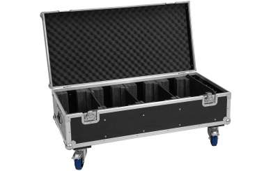 Roadinger Flightcase 4x PLL-576 CW/WW mit Rollen 