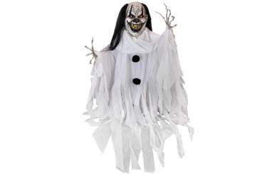 Europalms Halloween Figur Clown Gildo, animiert, 80cm 