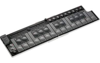 Korg nanoKEY Fold MIDI-Keyboard, weiß 