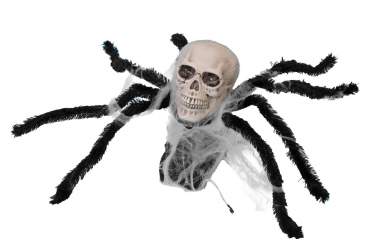 Europalms Halloween Pop-Up Spinne, animiert, 45cm 