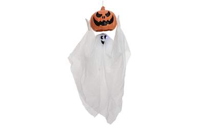 Europalms Halloween Kürbisgeist, animiert, 110cm 