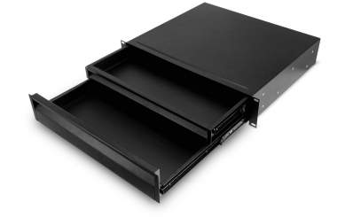 Adam Hall 19" Parts RACK DRAWER 02 DOUBLE ERGO Doppelschublade 