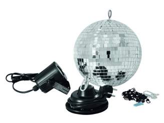 Eurolite Spiegelkugelset 20cm mit LED Spot 