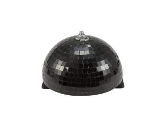 Eurolite Spiegel-Halbkugel 20cm schwarz motorisiert 