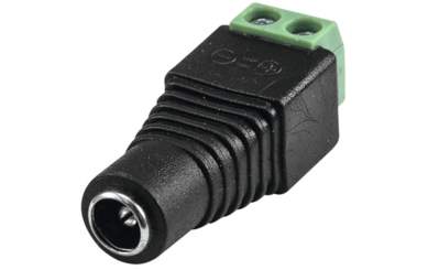 Eurolite Adapter Hohlstecker/Schraubklemme 