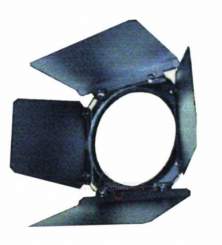 Eurolite Flügelbegrenzer PAR-16 Spot schwarz 