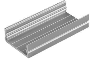 Eurolite U-Profil 20mm für LED Strip silber 2m 