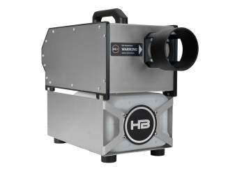 Hazebase ultimate Nebelmaschine 3300W IP64 DMX mit 2 sec. Aufheizzeit 