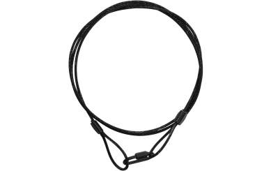 Eurolite Stahlseil (SC) 900x3mm schwarz 