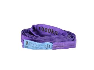 SHZ Rundschlinge Länge 2m / 1000kg nach EN 1492-2 SF7 violett 