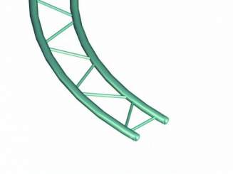 Alutruss Bilock Vollkreis d=5m (innen) hor. 8tlg. 