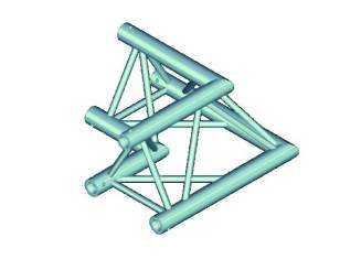 Alutruss TRILOCK E-GL33 C-21 2-Weg-Ecke 90° 