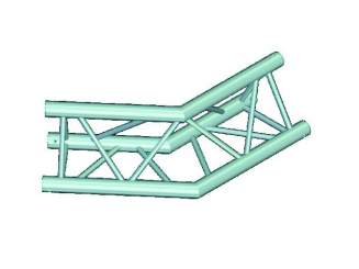 Alutruss TRILOCK E-GL33 C-23 2-Weg-Ecke 135° 