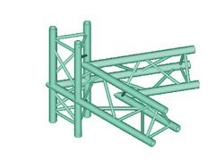 Alutruss Trilock 6082AC-20-4 4-Weg-Ecke 60° 