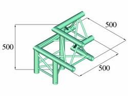 Alutruss Trilock 6082AL-32 3-Weg-Ecke /\\ links 