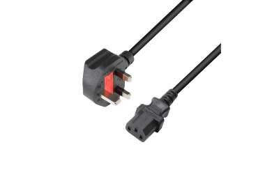 Adam Hall 8101 KB 0150 GB - Netzkabel BS1363/A - C13 1,0mm² 1,5m UK 