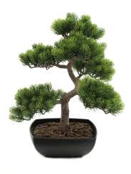 Europalms Bonsai-Pinie, 50cm, Kunststoffpflanze 